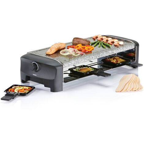 Grill princess Stein &amp Raclette Party 162830/ 1300w/ Größe 4521cm
