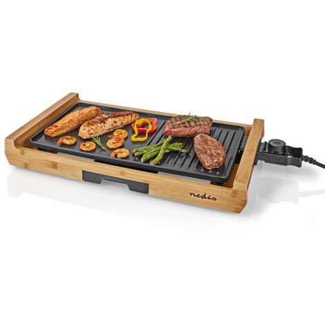 Grill Teppanyaki de Mesa  Superficie de Horneado