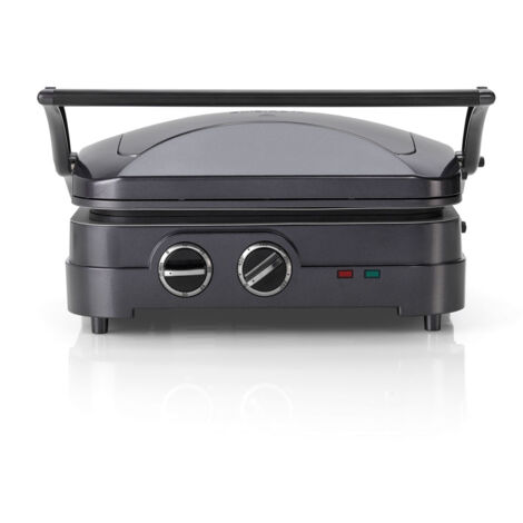Grill viande 2en1 1600w ouverture 180° - Cuisinart - gr47be