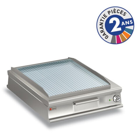 Grillade électrique - Plaque lisse - 20 kW - Baron