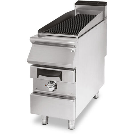 Grillade Électrique, Zone de Cuisson en Fonte, Viande/Poisson 1 Brûleur - P900 - Virtus