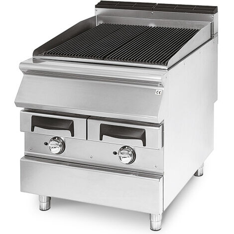 Grillade Électrique, Zone de Cuisson en Fonte, Viande/Poisson 2 Brûleurs - P730 - Virtus