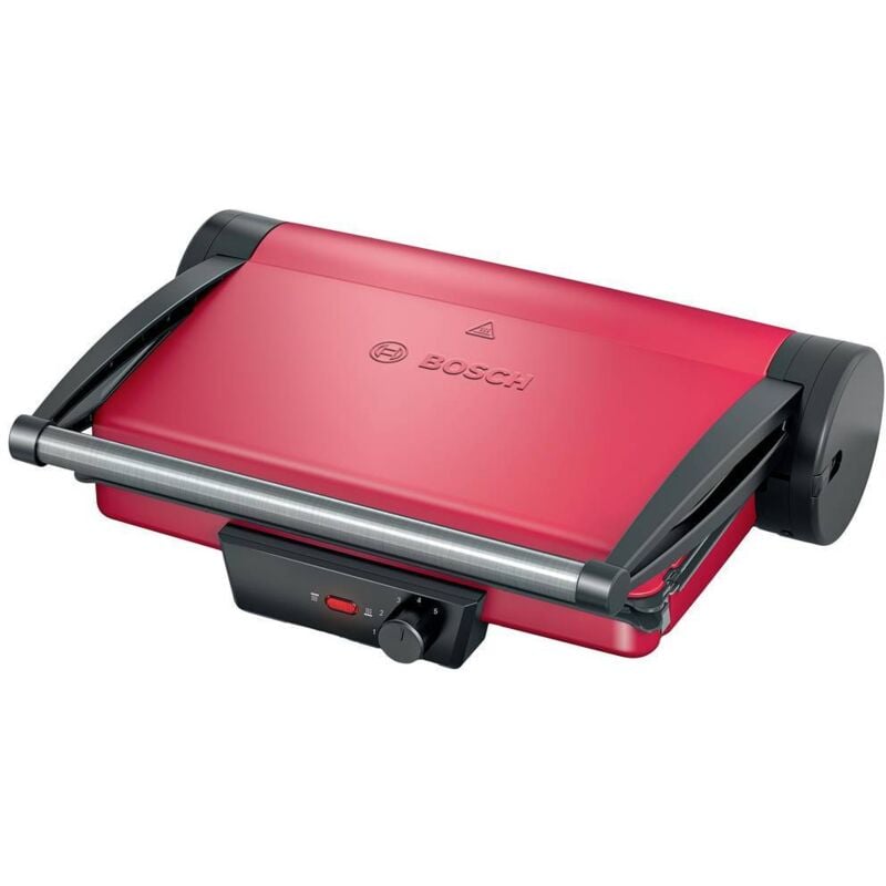Bosch - Haushalt TCG4104 électrique Grill à contact noir, rouge