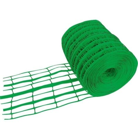 Grillage avertisseur vert 30 cm – Longueur 100 mètres – Polyoléfine mono orientée – Résistance au sulfure d’amonium – Courant