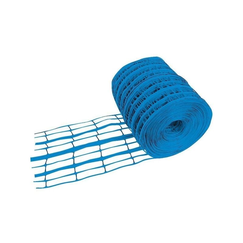 Grillage avertisseur EUREK2 bleu - Largeur : 30 cm - Longueur : 100 mètres Courant