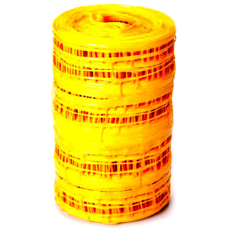 Grillage avertisseur NF jaune GAZ largeur 30cm - 100ml
