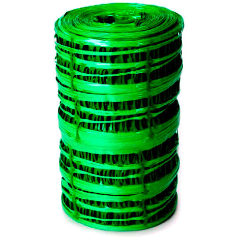 Grillage avertisseur NF vert PTT 30cm – Longueur 100m – Mailles 40x40mm pour signalisation chantier