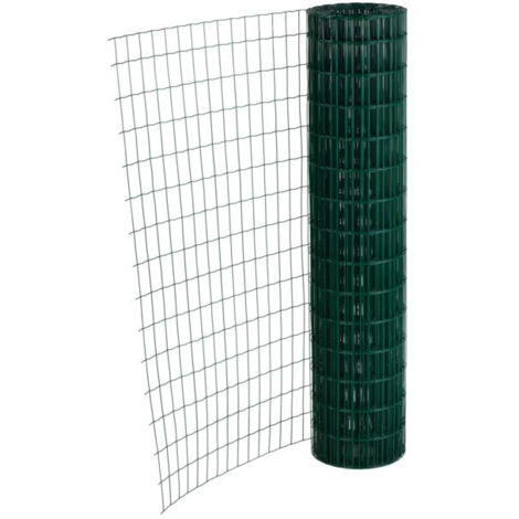 Grillage Axial - Maille 50 - L 25 X H 1 M - ø 2.5 Mm - Vert