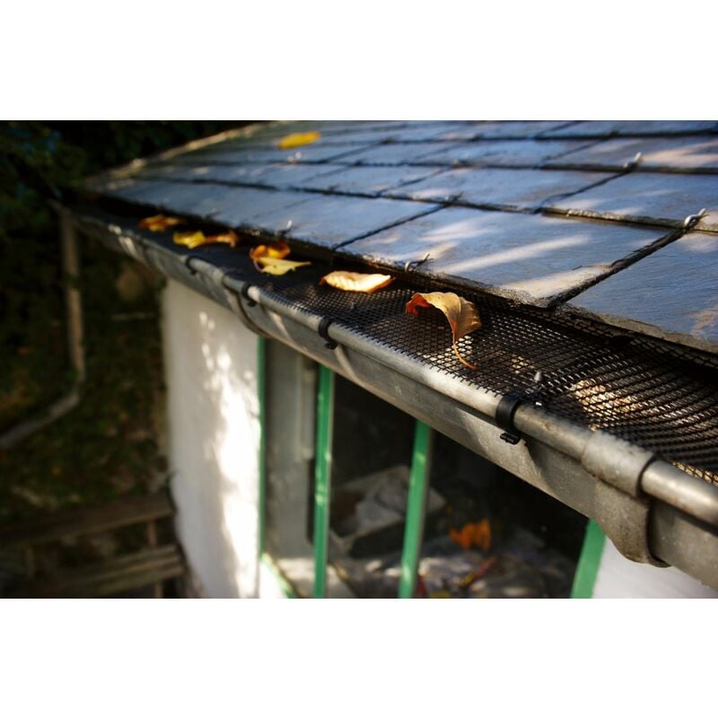 NORTENE Grillage de protection pour gouttière "Leafprotec" - 0,17 x 6 m