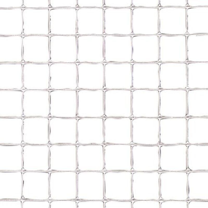 Treillis électrosoudé galvanisé 25x25/1,60/100 cm. gd Rouleau 25 mètres.
