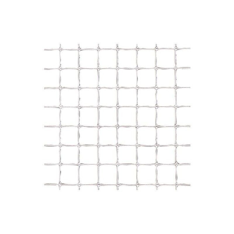 Grillage électrosoudé galvanisé 50x50/2,00/60 cm ga rouleau 25 mètres.