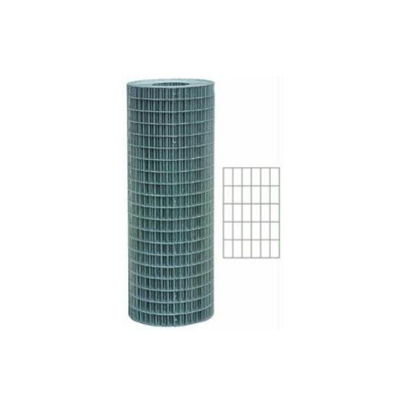 Rouleau maille galvanisA e a lectrosoudA e cm h 100x25 m maille 75x50 mm clA ture