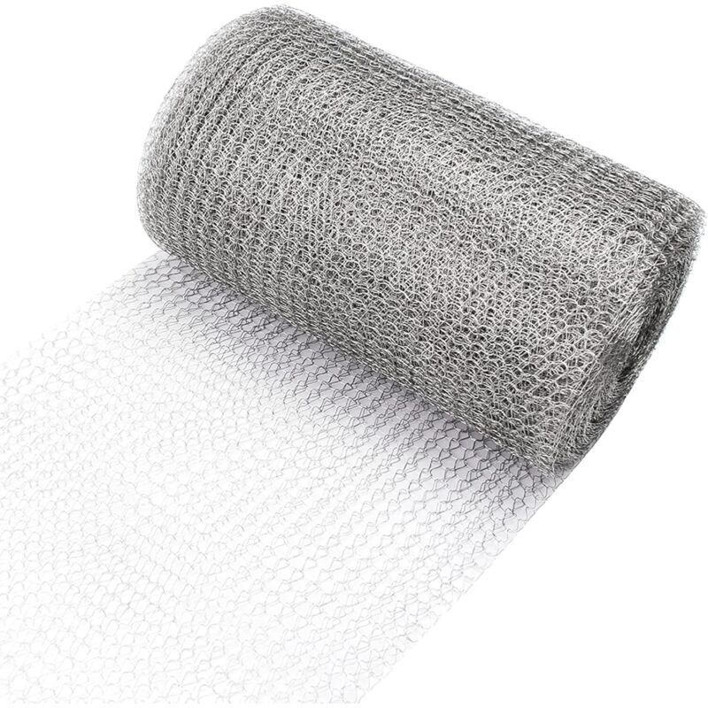 Grillage Fine Maille, Treillis Métallique Maille, Maille en Acier Grillage Anti Rongeur pour la Construction de Jardins Fenêtres ou Portes Grille de