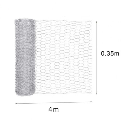 Grillage métallique galvanisé hexagonal, grillage métallique léger : projets de bricolage pour la maison et le jardin.