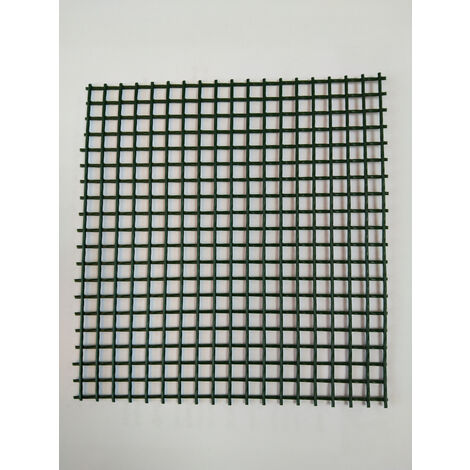 Grillage maille carrée vert 1cm, L. 3 x H. 1 m