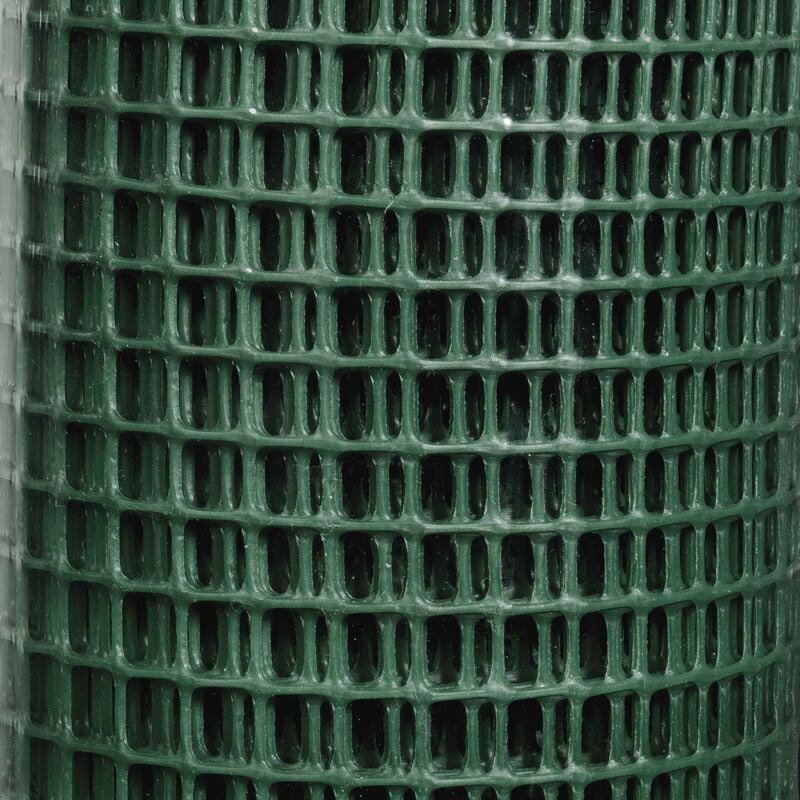 Tenax - Grillage plastique vert 9x9 mm Taille 0,5 x 5 m - Vert