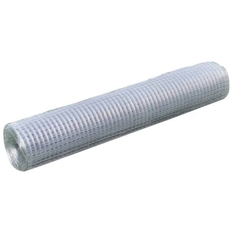 Grillage pour volière acier galvanisé 10x1 m argenté