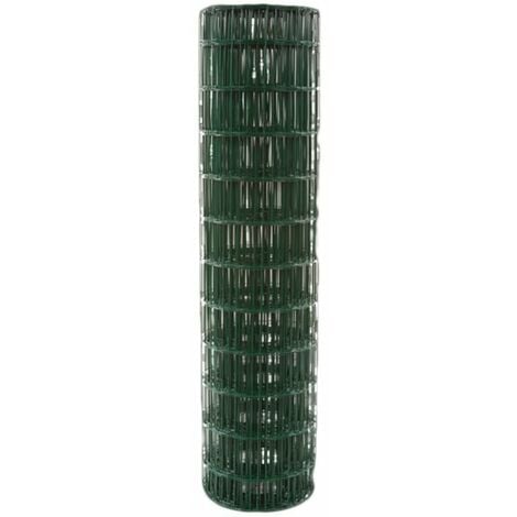 Grillage résidentiel plastifié vert Filiac - Maille 100 x 100 mm - Hauteur 1,2 m - Longueur 20 m