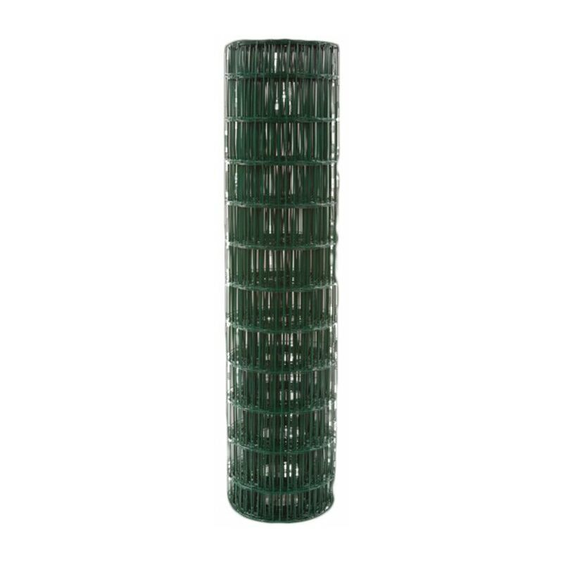 Grillage résidentiel plastifié vert Filiac Maille 100 x 100 mm - H.1 m - L.20 m