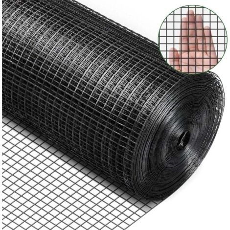 Grillage rigide 91 cm x 15,24 m grillage galvanisé maille carree Grillage à Poule 12,7mm grillage soudé Cloture poulailler voliere Poulailler Grillage Grillage Triple Torsion Élevage Volaille Filet -N