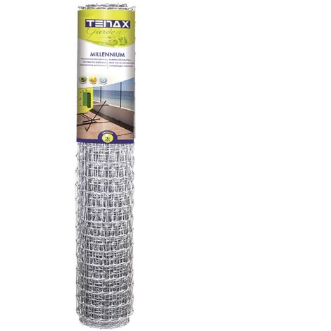 Grillage rigide plastique gris 1 x 10 m – Maille 33 x 48 mm – Résistance à la déchirure et à la corrosion – Pour espaces extérieurs – Tenax