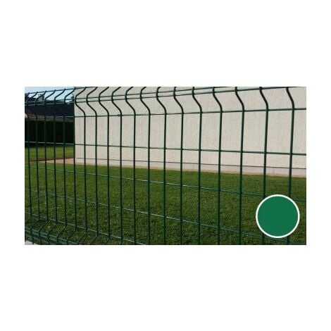 Grillage Rigide Vert - JARDIMALIN - Fil 4mm - 1,23 mètre
