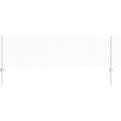 Grillage rouleau， Clôture avec poteaux Argent 0.6 x 25 m Acier