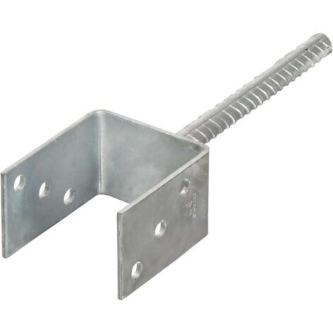 Grillage rouleau Piquets de clôture 6 pcs Argenté 8x6x30 cm Acier galvanisé CFW99970