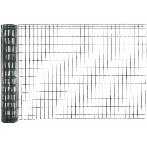 GRILLAGE SOUDE MAILLE 100X100mm H 150CM 20M VERT