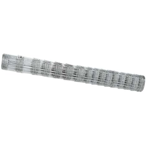 Grillage rouleau，Clôture de champ 1,2x50 m Acier galvanisé CFW8516174