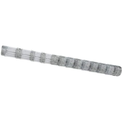 Grillage rouleau，Clôture de Champ 1,5x50 m Acier Galvanisé CFW7762944
