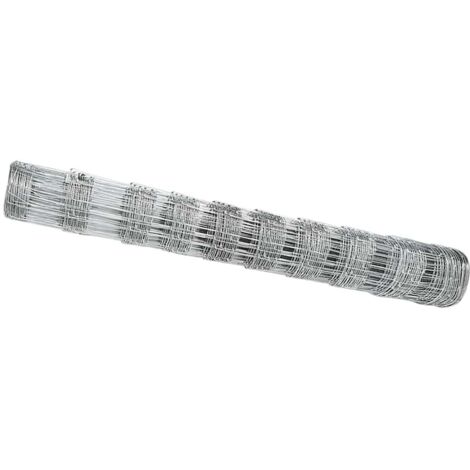Grillage rouleau，Clôture de champ 1x25 m Acier galvanisé CFW8960373