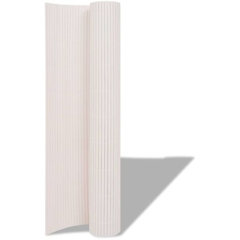 Grillage rouleau，Clôture de jardin Double face 90 x 500 cm Blanc CFW1658218