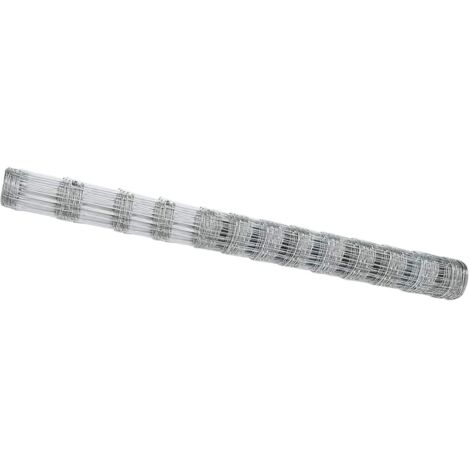 Grillage rouleau，Clôture de terrain 1,5x25 m Acier galvanisé CFW9081483