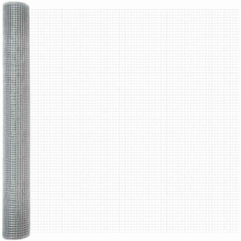 Grillage rouleau，Clôture en fil soudé 1,2x10 m Acier galvanisé CFW7879554