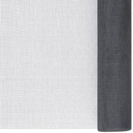 Grillage rouleau，Écran en treillis Fibre de verre 60x2000 cm Gris