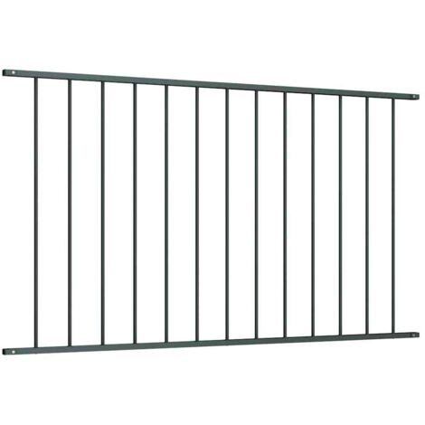 Grillage rouleau，Panneau de clôture en acier thermolaqué 1,63 x 1,25 m Anthracite