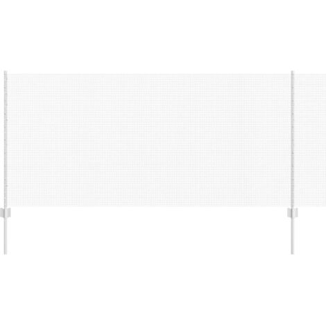 Grillage rouleau,Set de Clôture en Fil de Fer à Poule Set de 2 Acier galvanisé CFW8758522