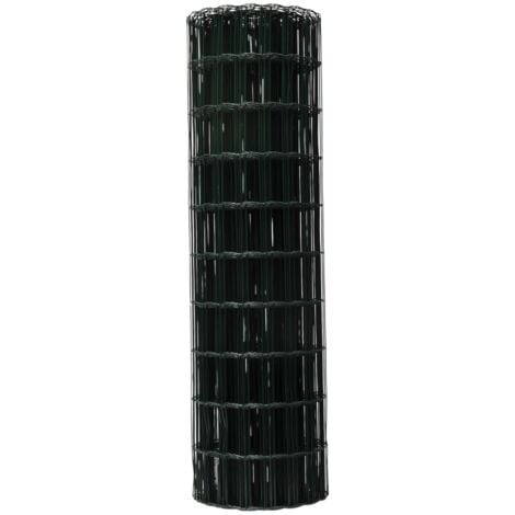 Grillage soudé vert WERKA PRO en rouleau de 25m 1 x 25m