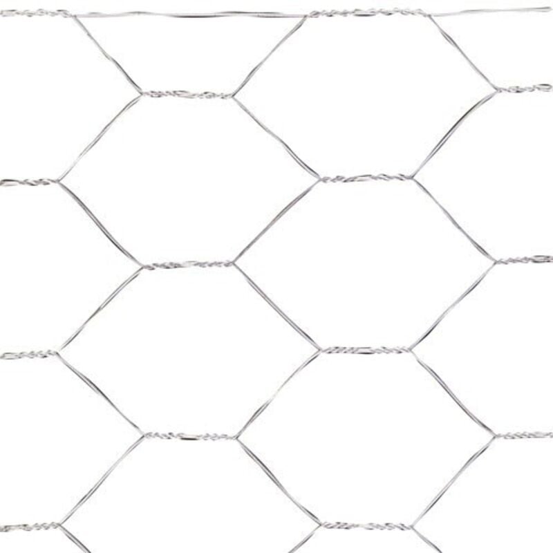 Treillis triple torsion 13/100 cm. Rouleau 50 Mètres Usage Domestique
