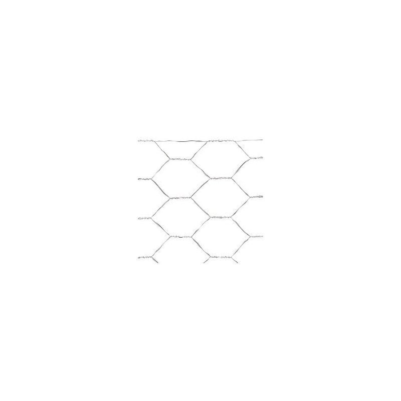 Saturnia - Grillage triple torsion 31/ 50 cm. Rouleau 50 mètres usage domestique