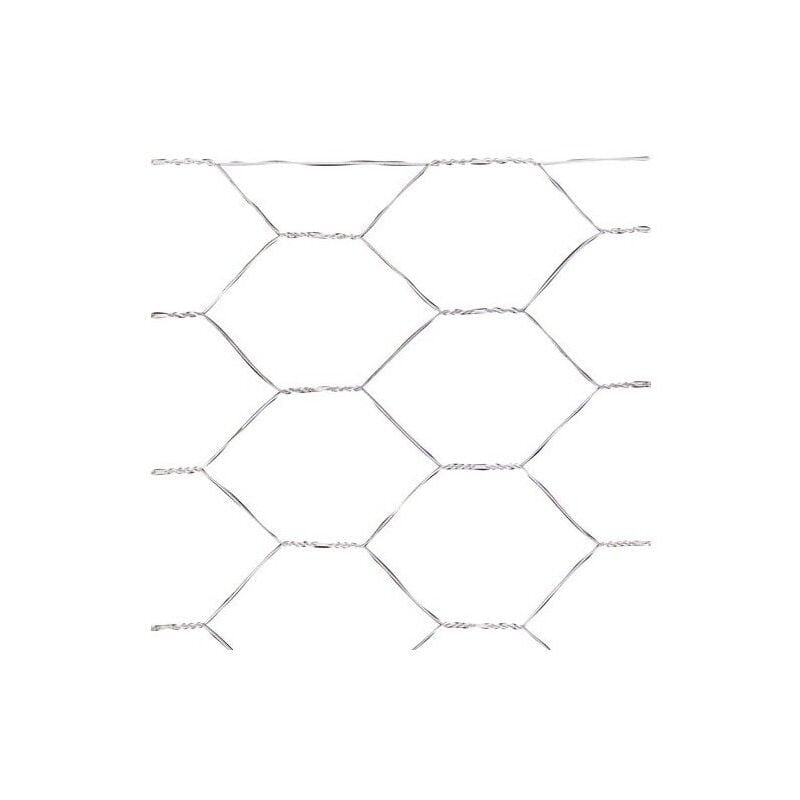 Grillage triple torsion 50/ 50 cm. Rouleau 50 mètres usage domestique