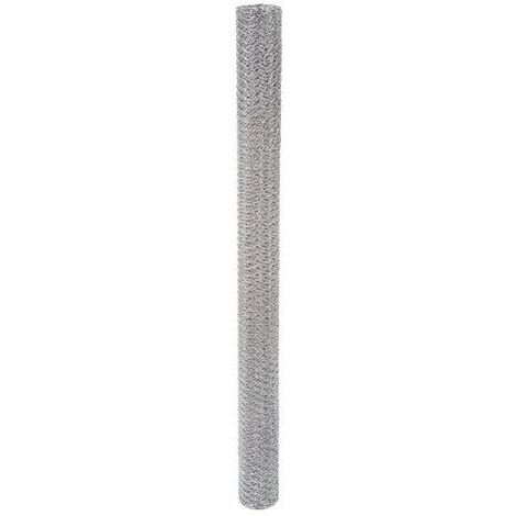 Grillage triple torsion galvanisé maille hexagonale 1 50 maille 40 mm