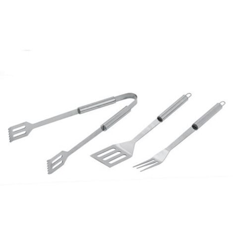 Grillbesteck Edelstahl 3-tlg.