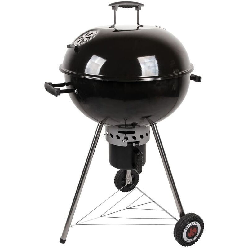 

Grillchef Barbacoa de carbón kettle 53.5 cm negra11100 - Negro