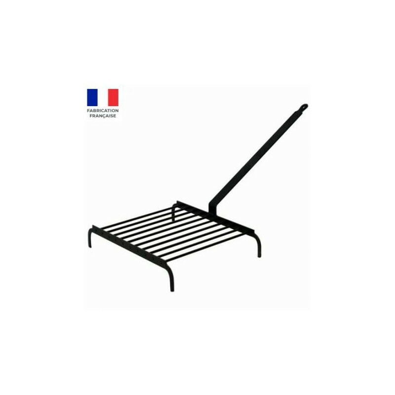 Outils Et Nature - Grille 10 barres longue queue pour cheminée ou barbecue