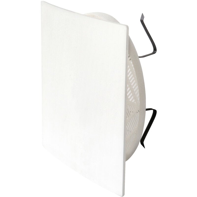 Grille anti uv à clipser - abs Blanche - Ø125mm