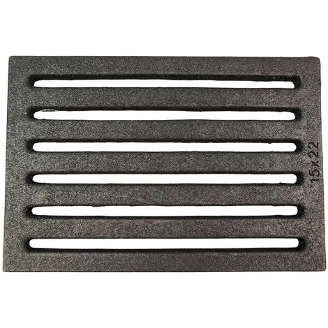 Grille à cendres A pour poêles à cheminée Sino L – Fonte de qualité supérieure – Dimensions 220 x 150 x 10 mm – Installation rapide – Kaminxpert