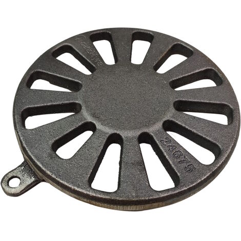 Grille à cendres pour poêles à cheminée Ancona de MEZ - fonte - dimensions d'encastrement parfaitement adaptées