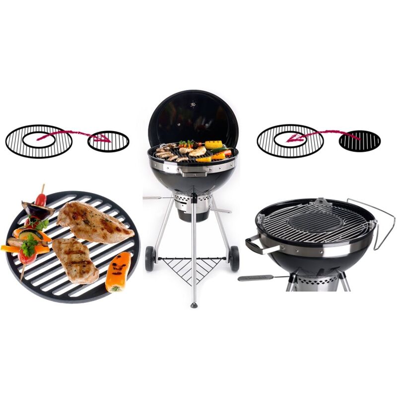 Tepro - Grille à steak en fonte 8574 pour grille de gril principale 8569